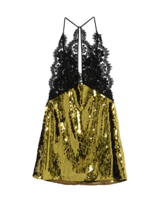red and gold african dress fringe main image 0