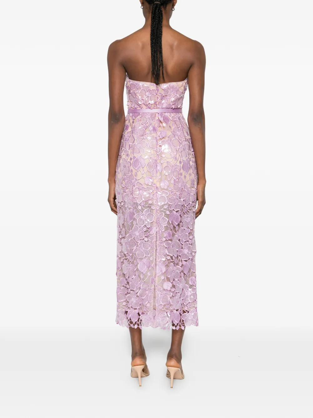 Rowena Lace Midi Dress
