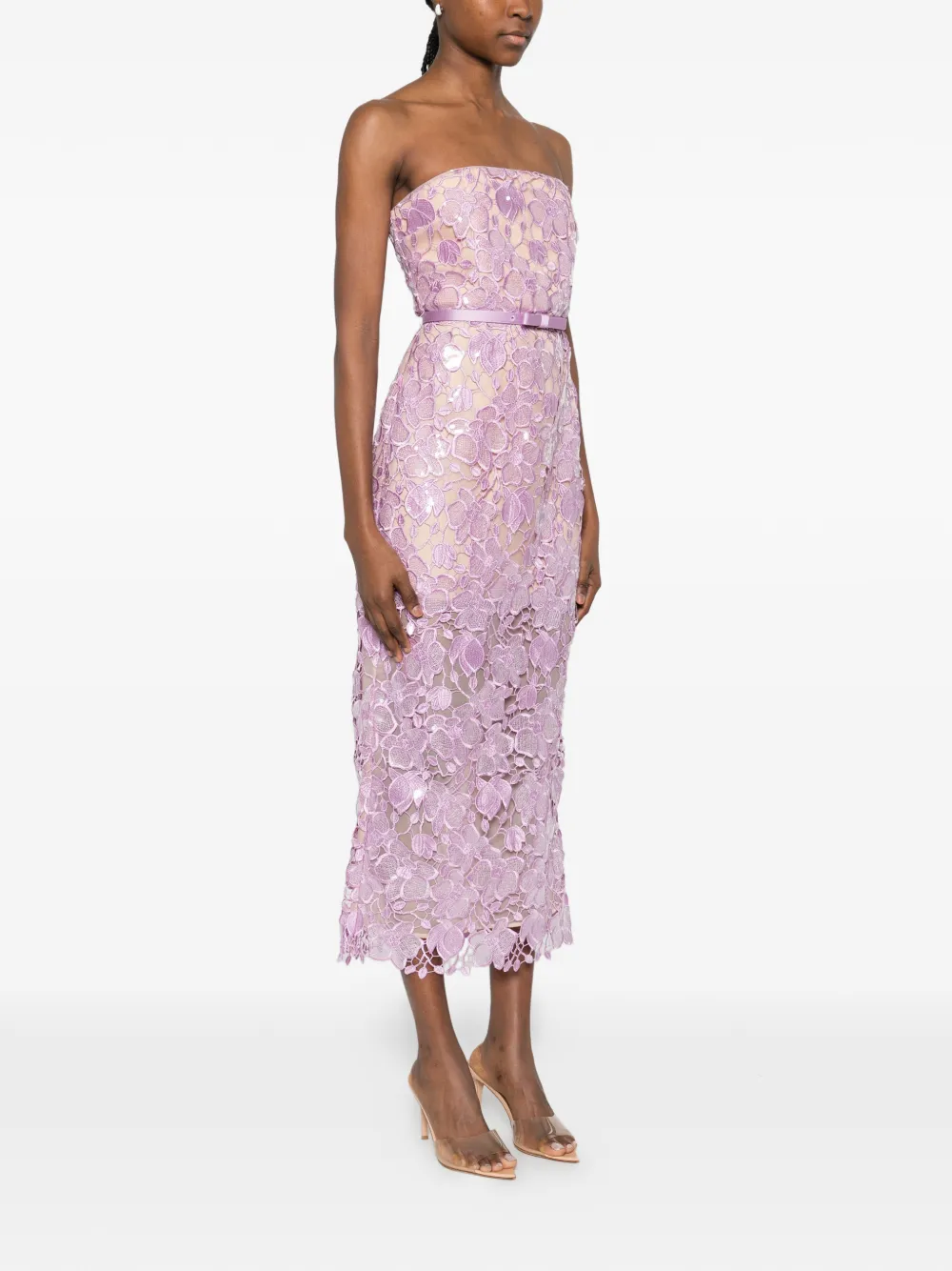 Rowena Lace Midi Dress