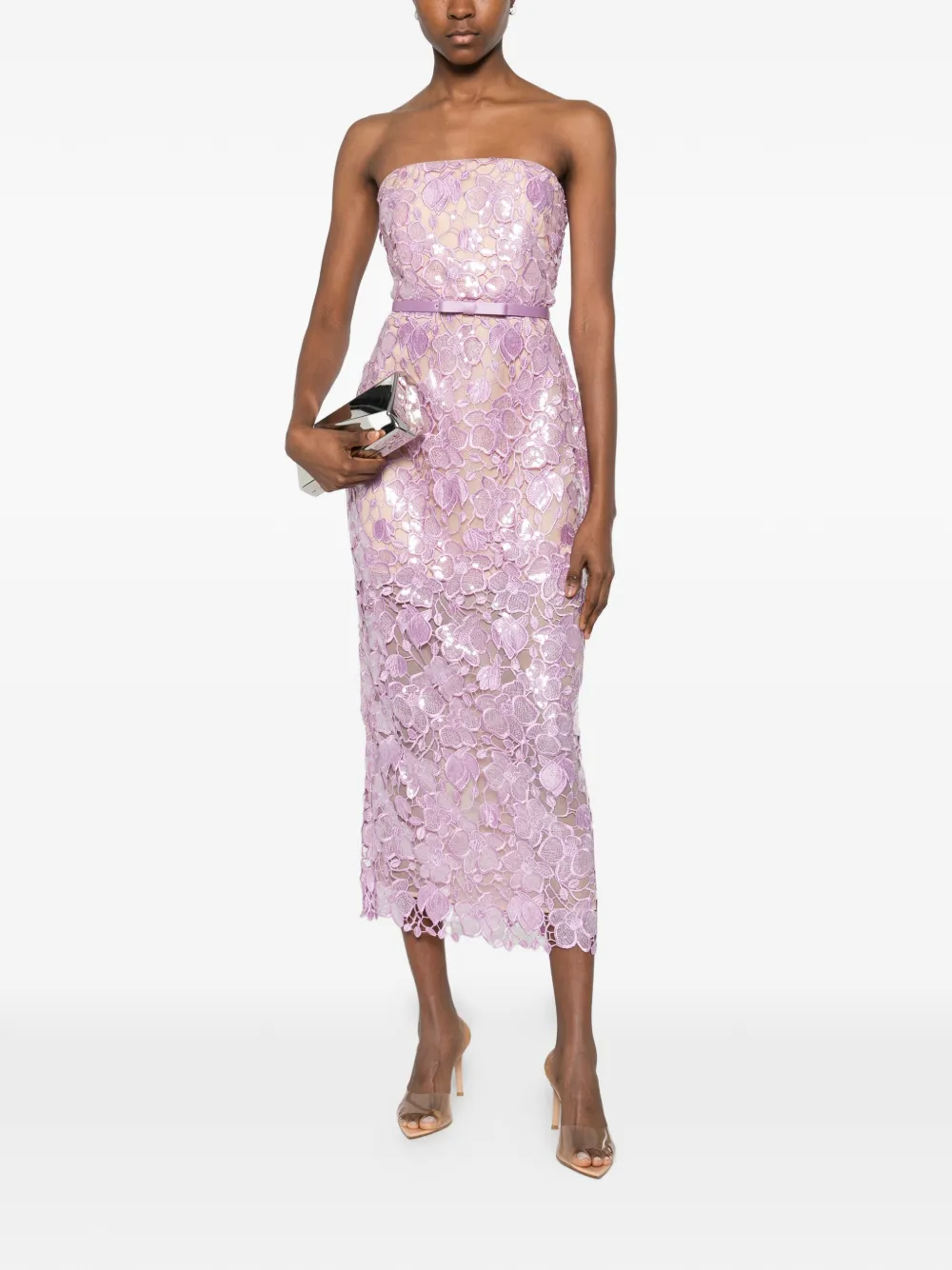 Rowena Lace Midi Dress