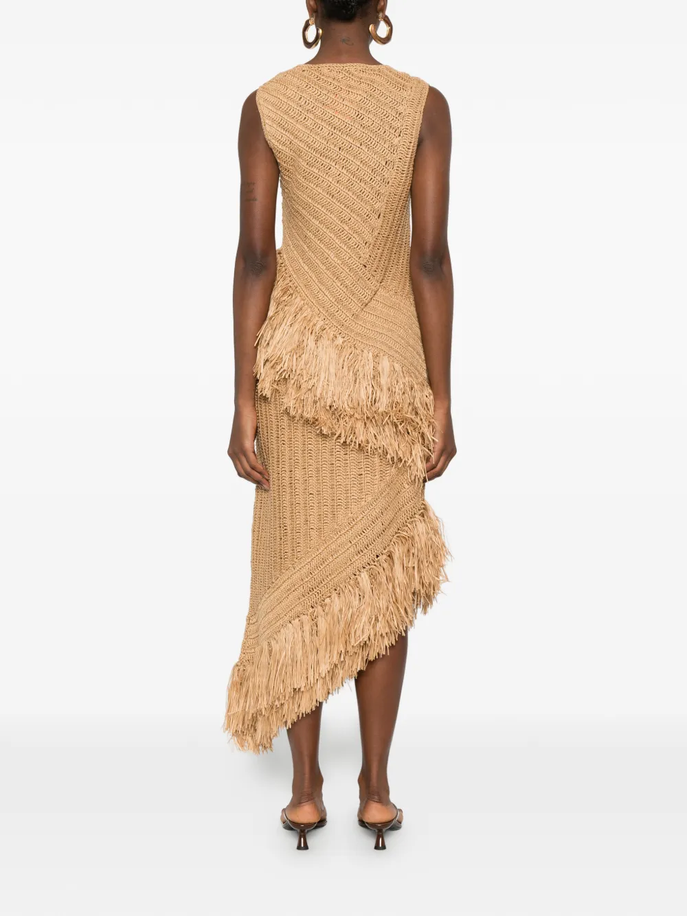 Simon Miller Beja midi-jurk Beige