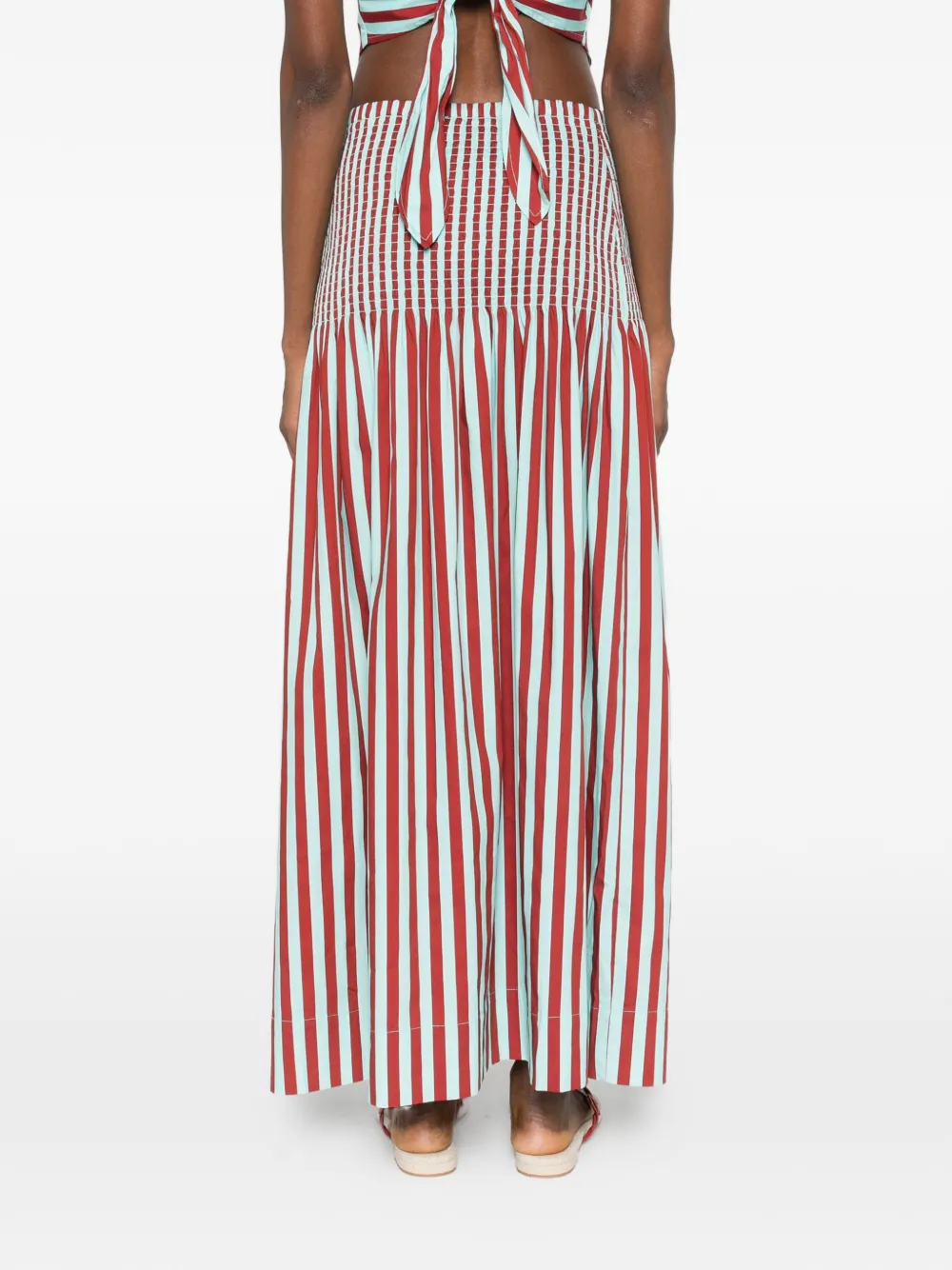 Simon Miller Striped Maxi Skirt In Multi