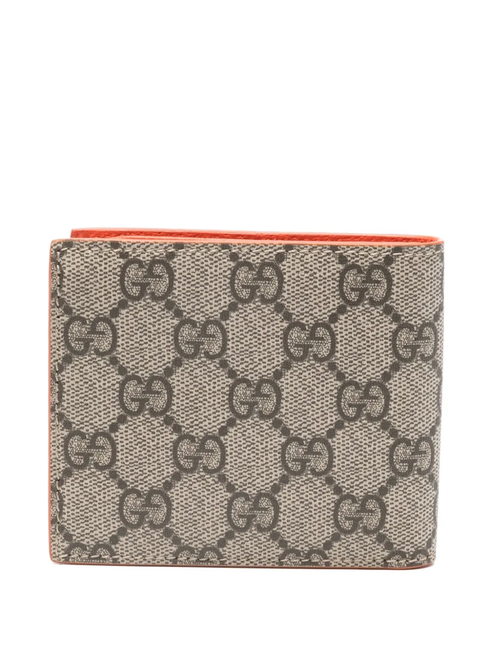 Gucci Gg Supreme Bi-fold Wallet In Neutral