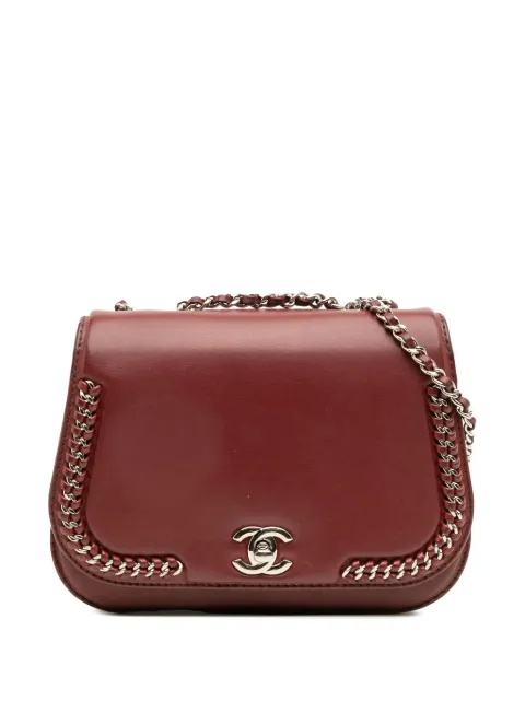 CHANEL Pre-Owned bolsa de hombro Small Calfskin Braided Chic Flap 2016-2017