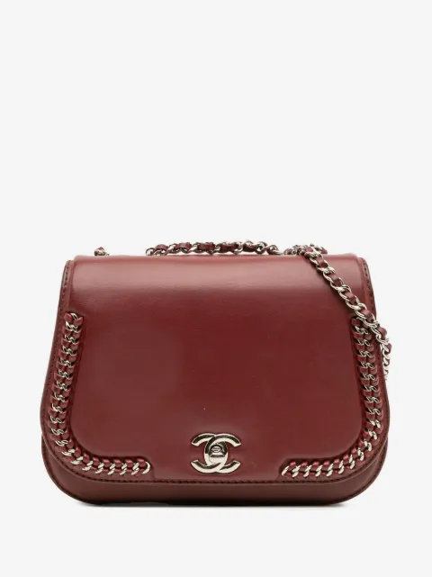 CHANEL Pre-Owned 2016-2017 Small Calfskin Braided Chic Flap shoulder bag