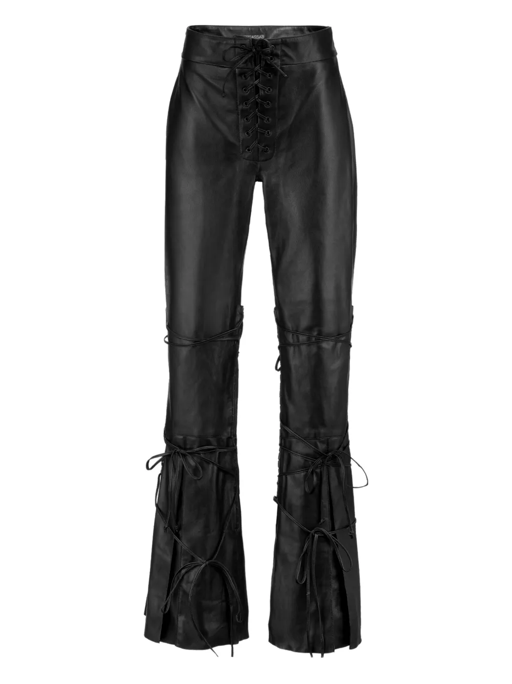 DANCASSAB Melania leather trousers