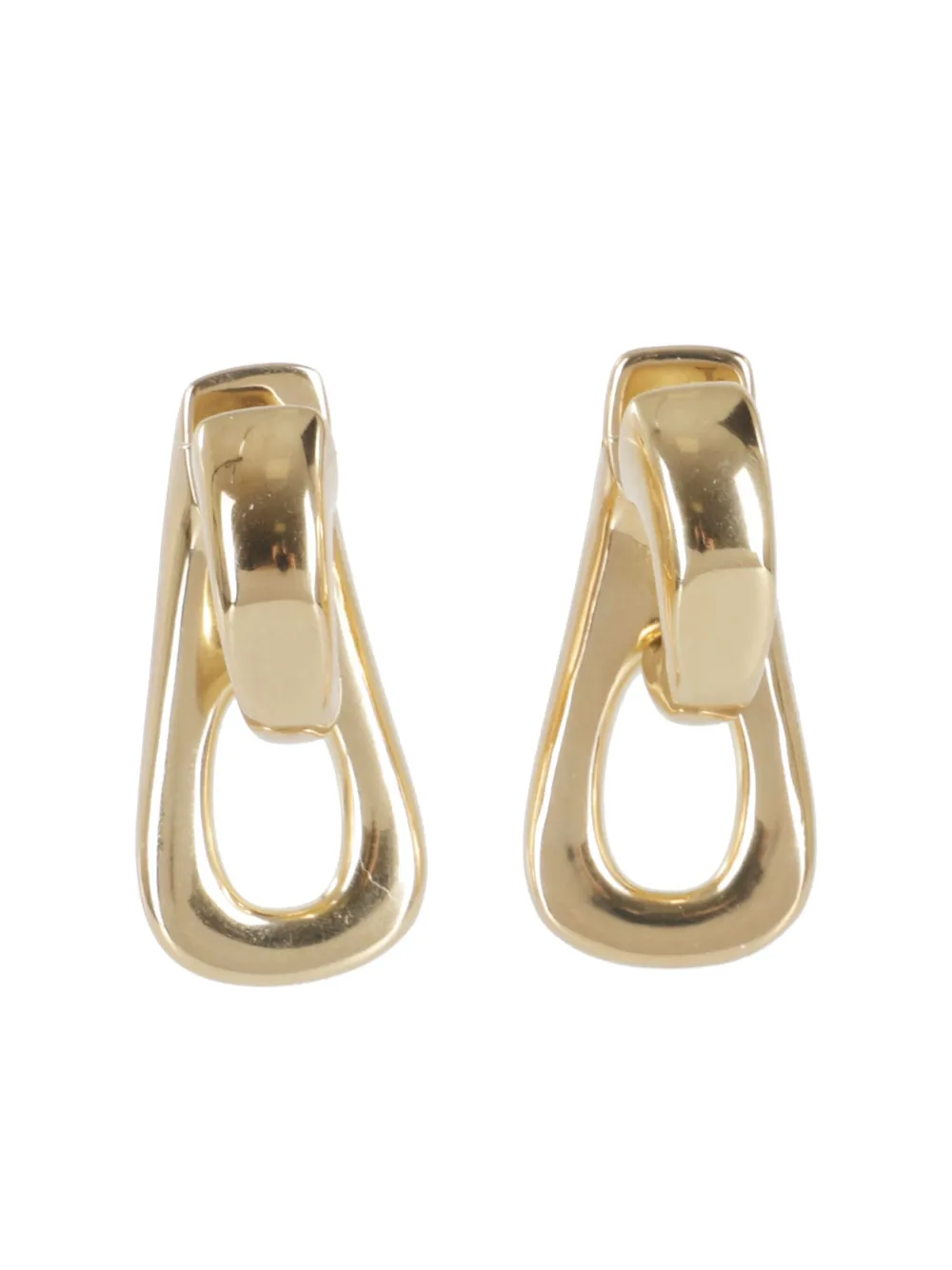 Rabanne Hoop Earrings In Gold