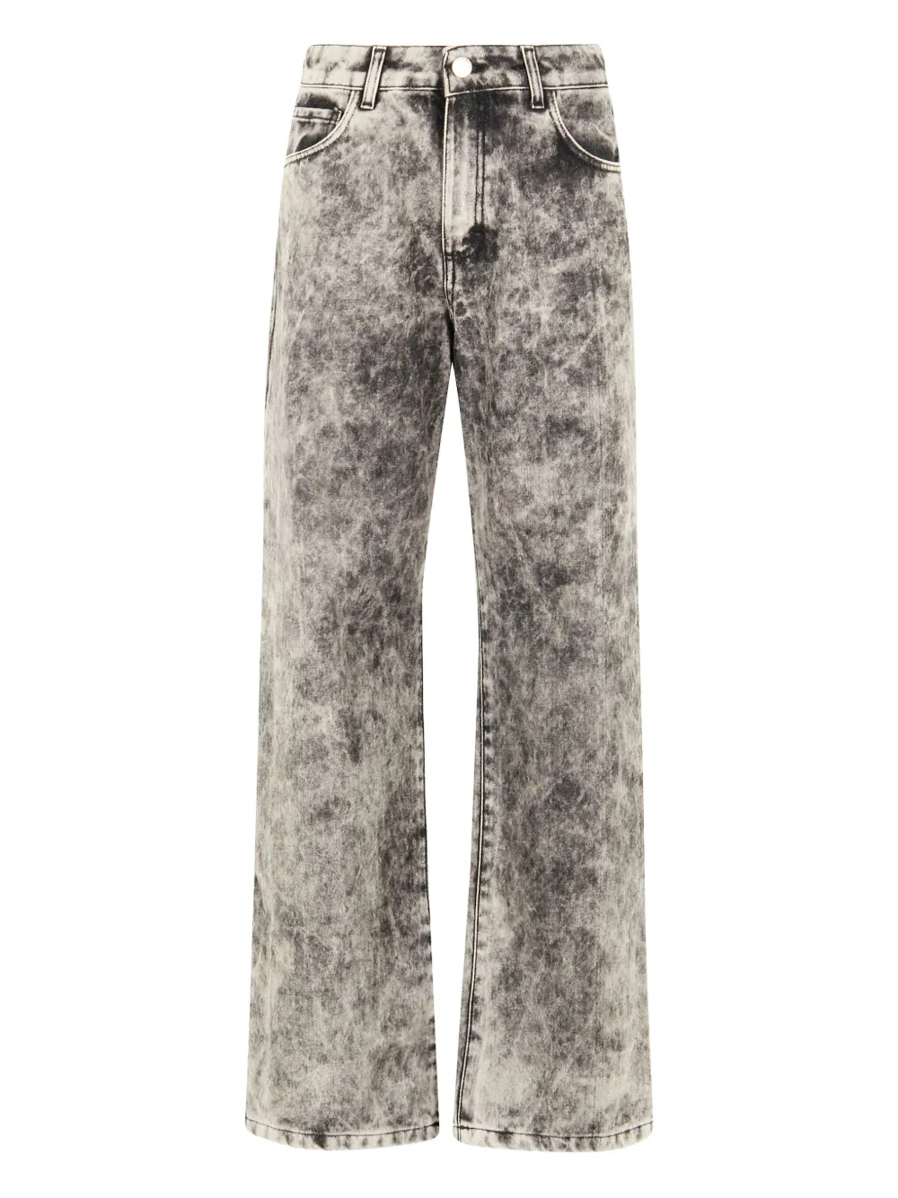 Federica Tosi Jeans Carry Over 5 Tasche In Gray