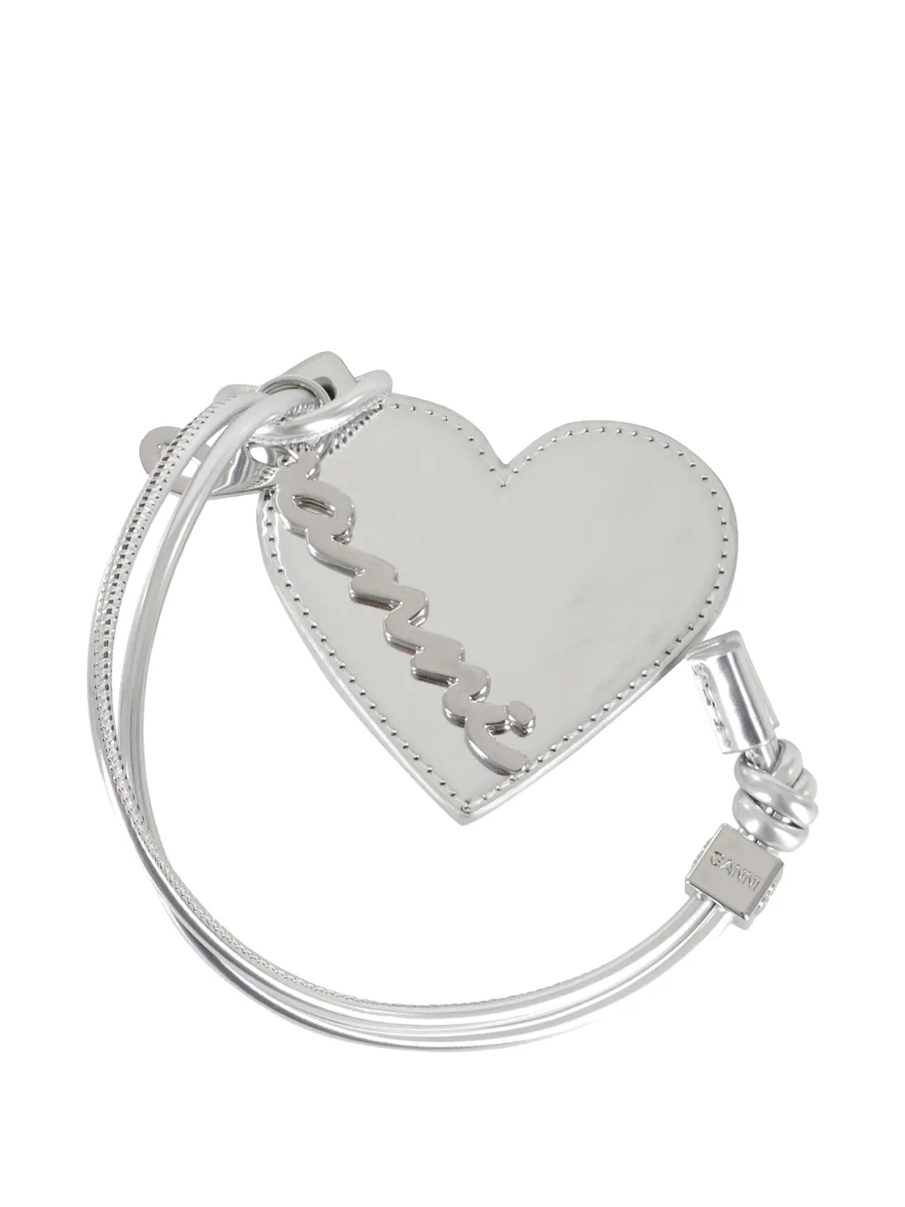 GANNI heart mirror charm | Image 2