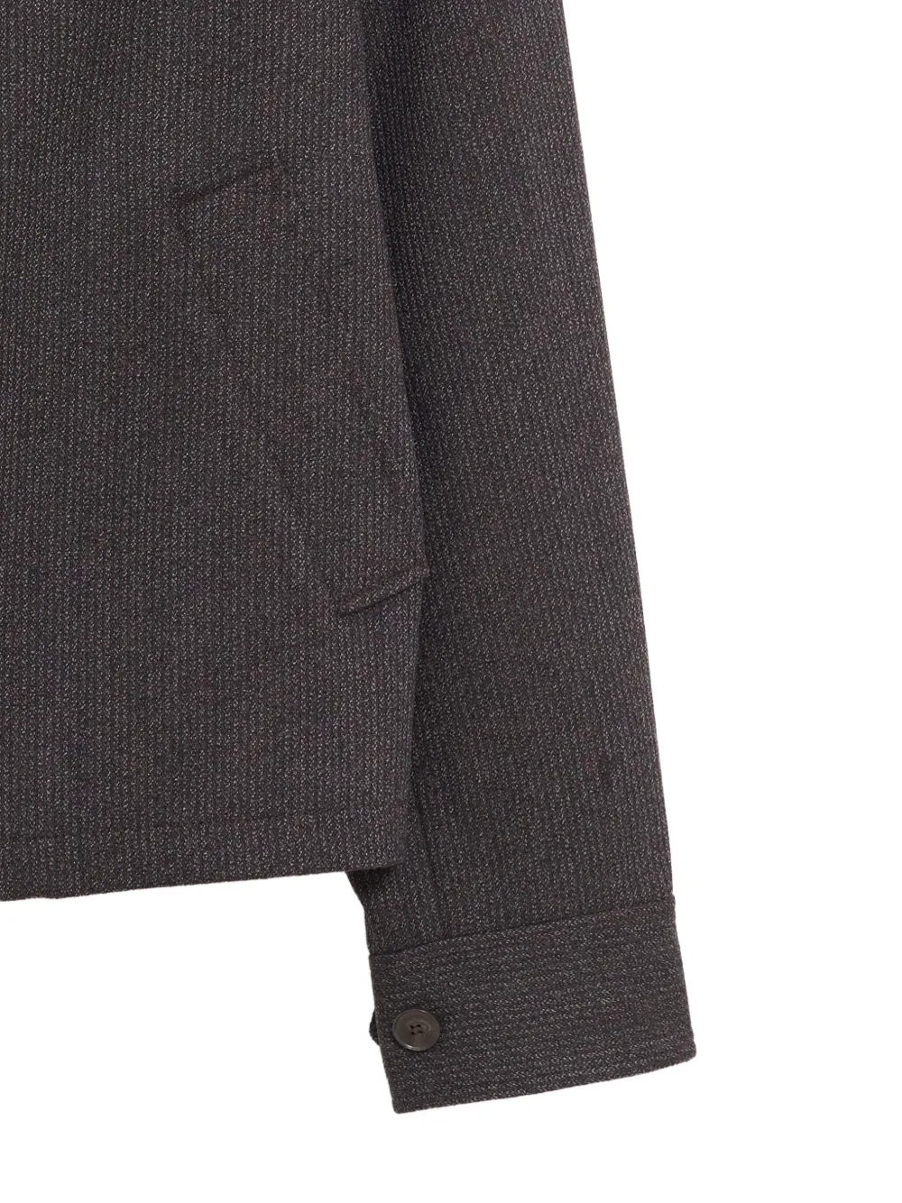 mfpen Mail gestreept jack met rits Bruin