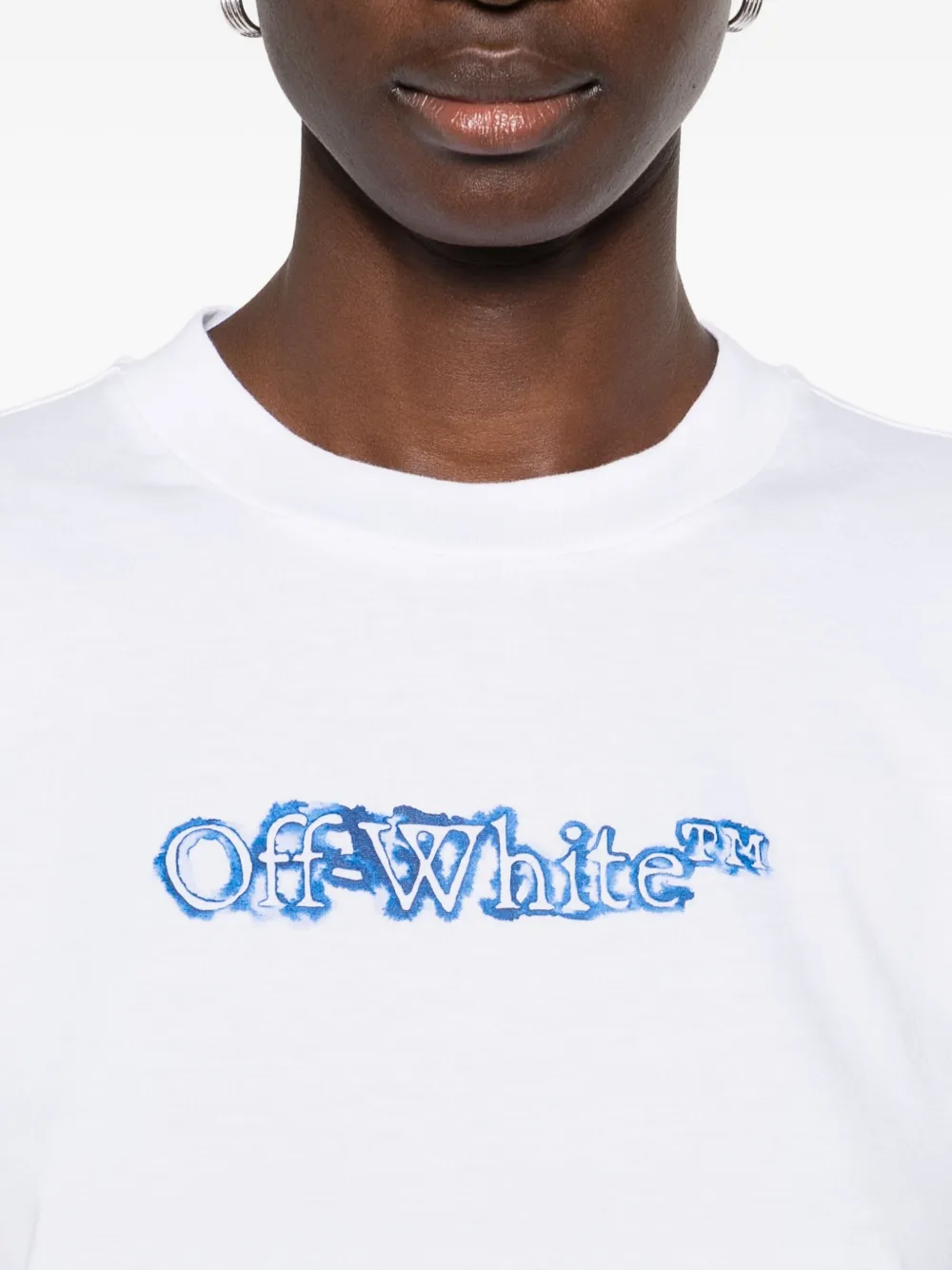 Off-white Logo-print T-shirt In White