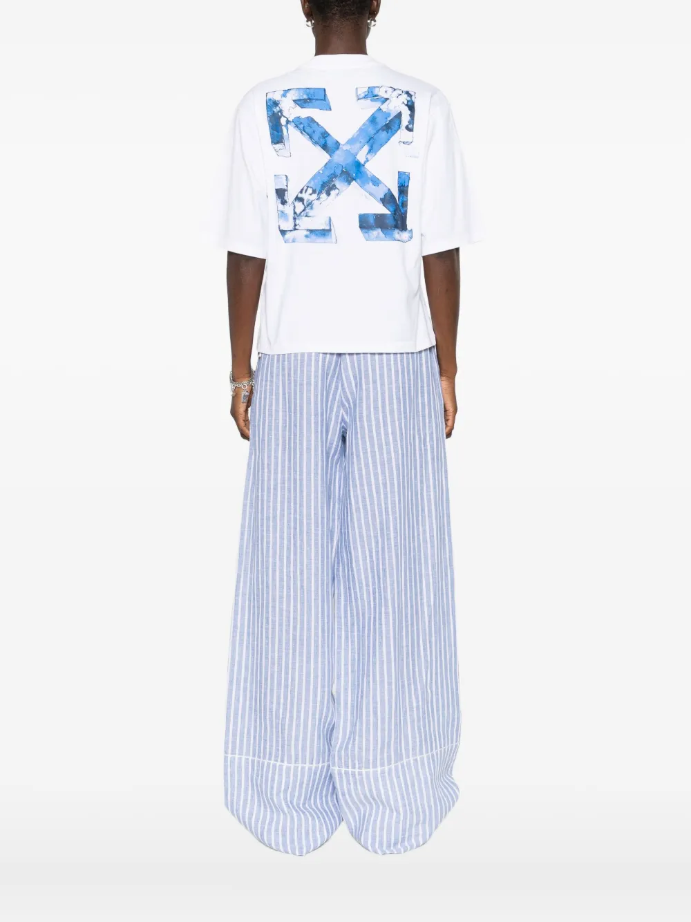Off-white Logo-print T-shirt In White