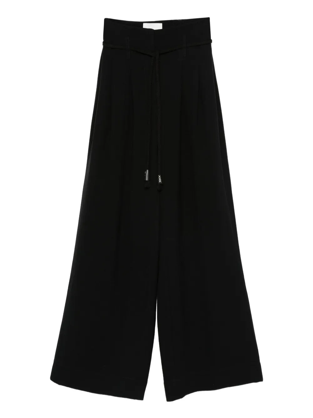 Nanushka high-waist belt trousers | Black | Image 1
