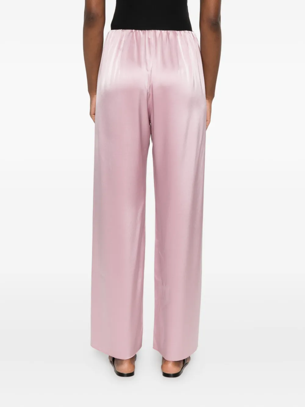 Nanushka Broek met elastische taille Roze