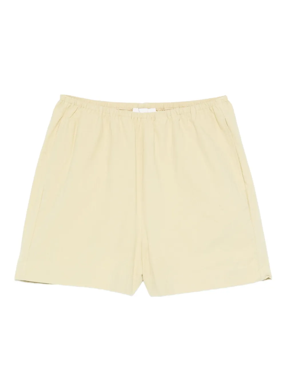 Nanushka Cotton Shorts In Yellow