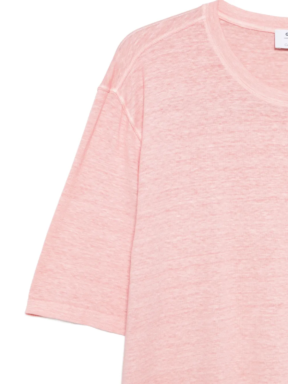 Gran Sasso Round-neck T-shirt In Pink