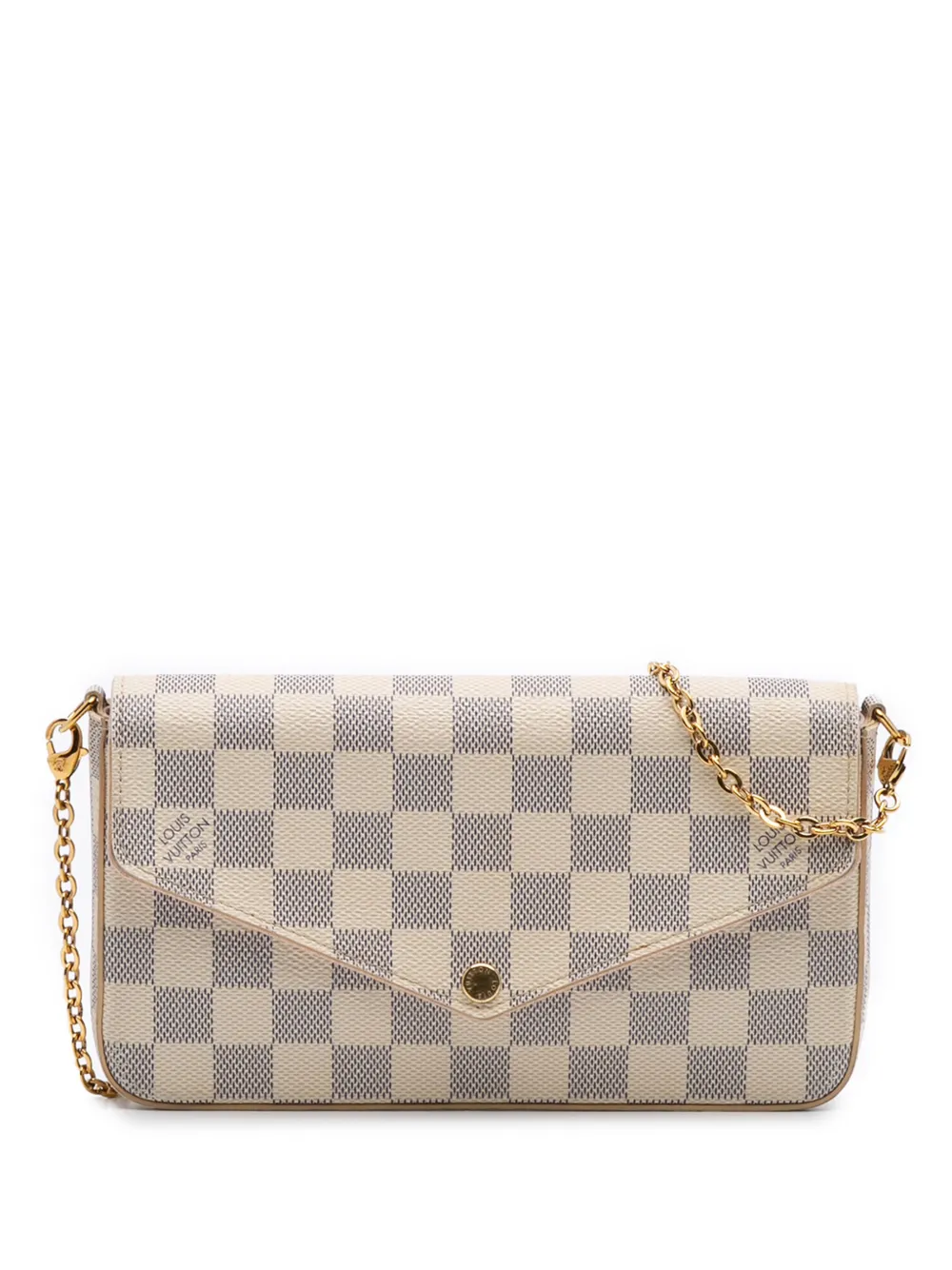 Louis Vuitton Pre-Owned 2018 Damier Azur Pochette Felicie crossbody bag | White | Image 1