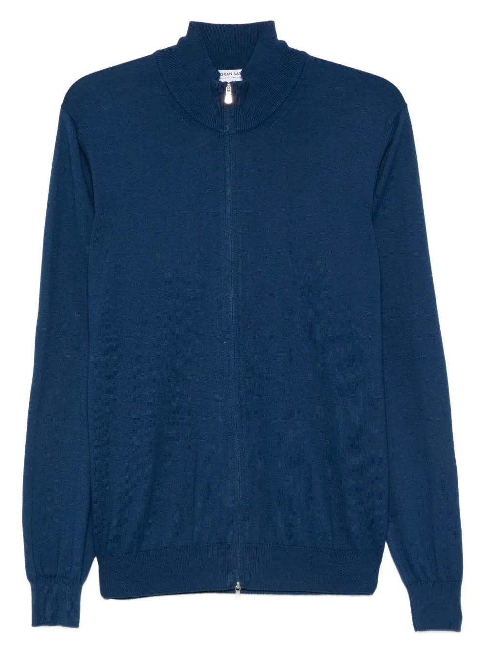 Gran Sasso zip-up cardigan | Blue | Image 1