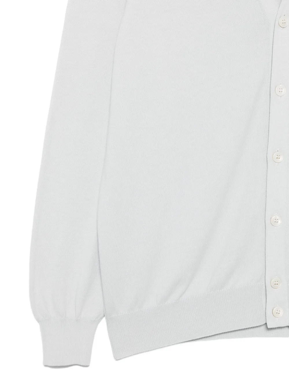 Gran Sasso V-neck Cardigan In Gray