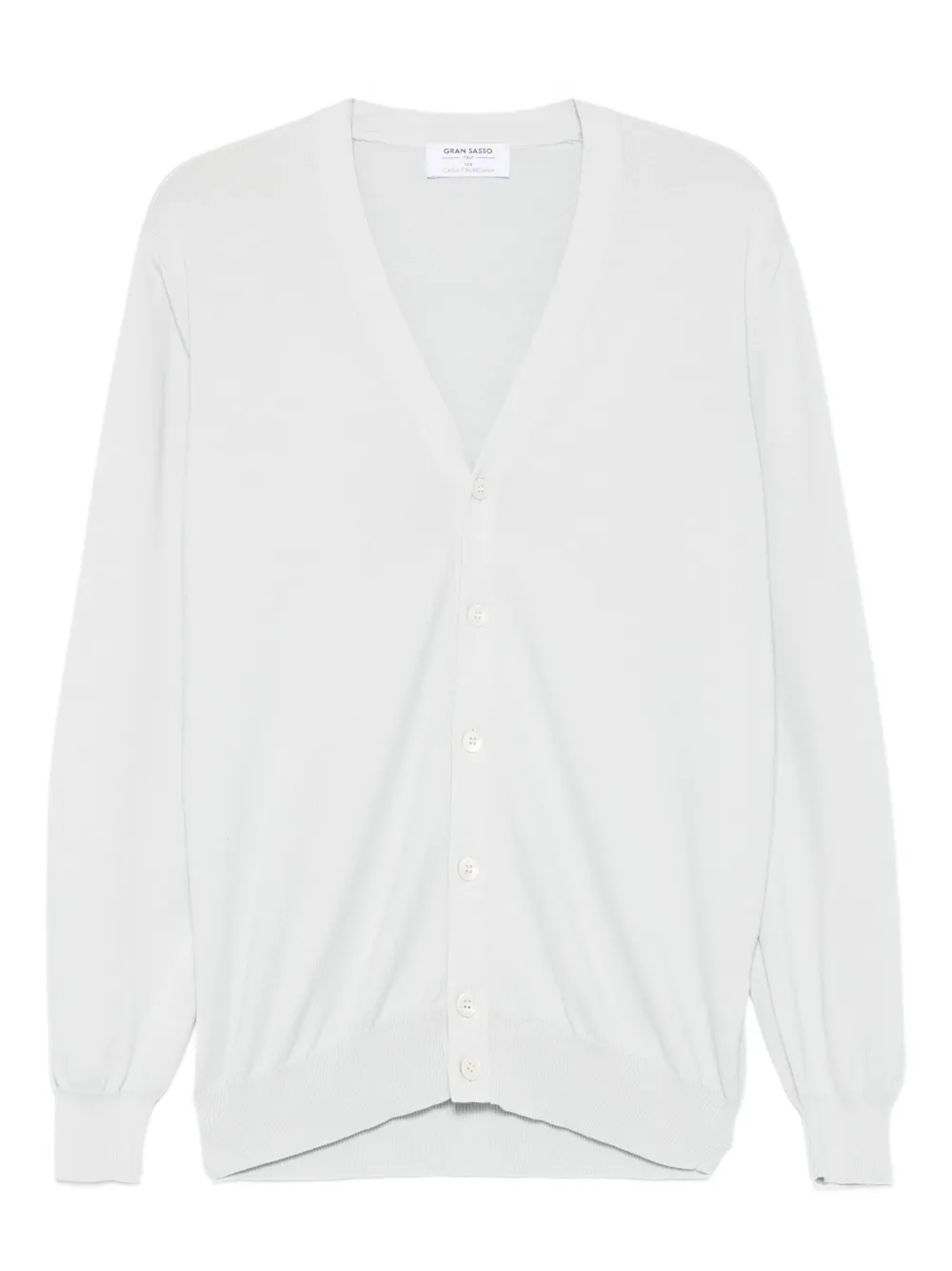 Gran Sasso V-neck cardigan | Grey | Image 1