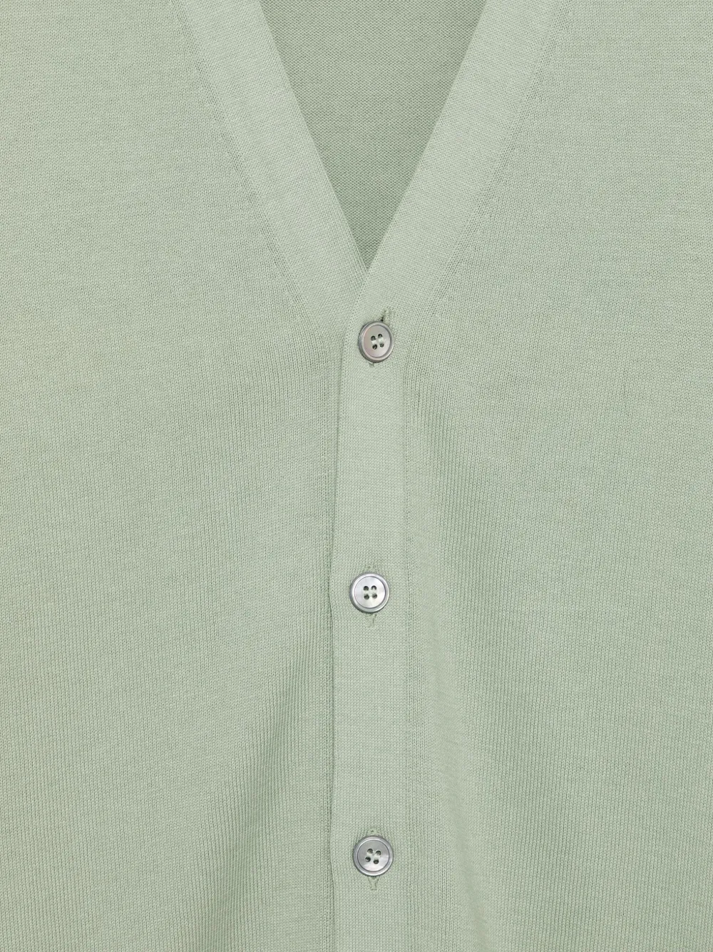  Gran Sasso V-neck Button Cardigan - Green 