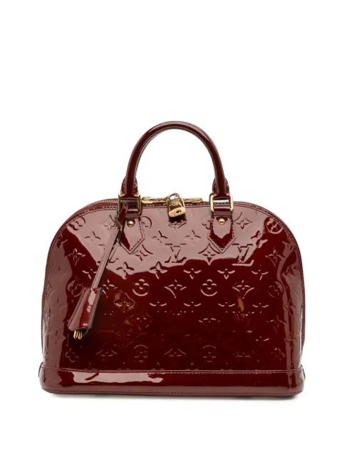 Louis Vuitton Pre-Owned bolsa de mano Monogram Vernis Alma PM 2014