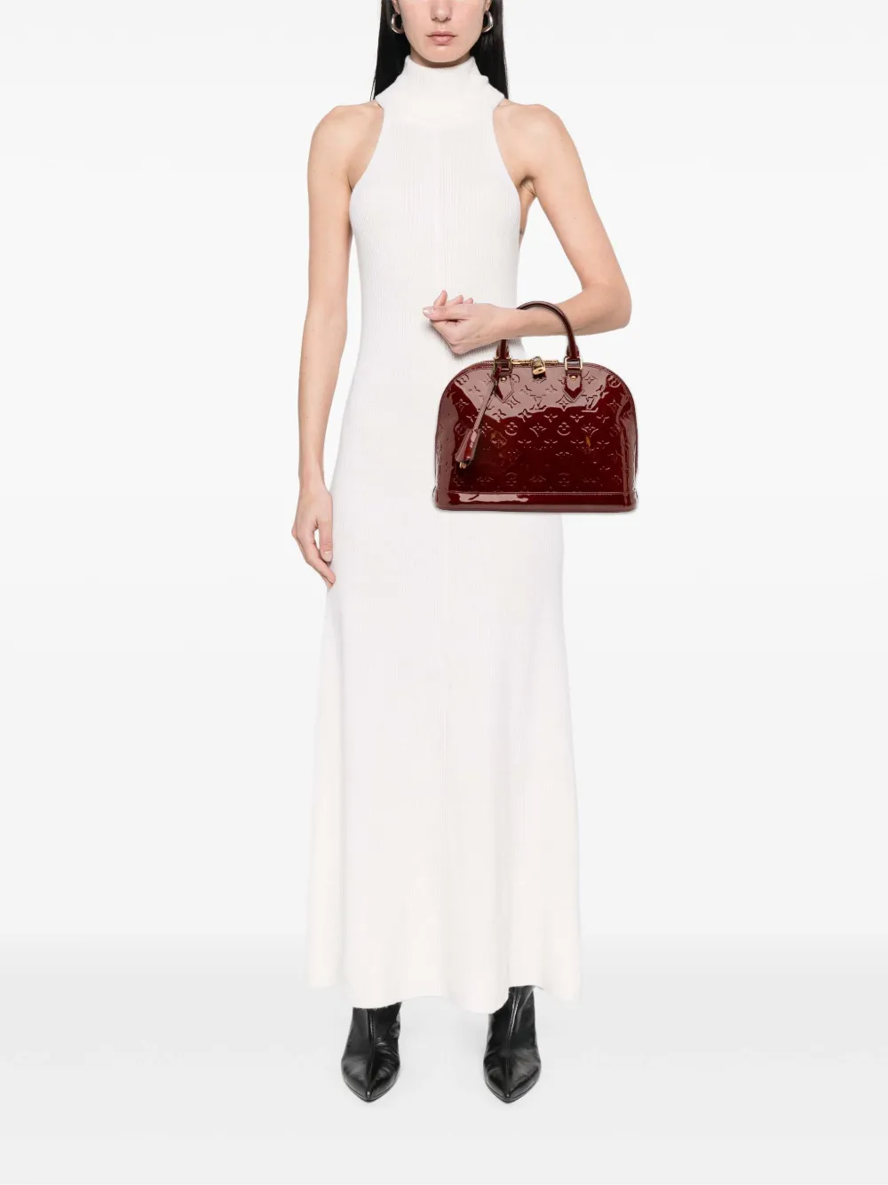 Louis Vuitton Pre-Owned 2014 Monogram Vernis Alma PM handbag | Pre-Owned | Image 2