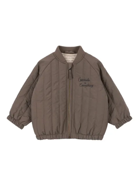 Konges Sløjd Juno quilted bomber jacket 