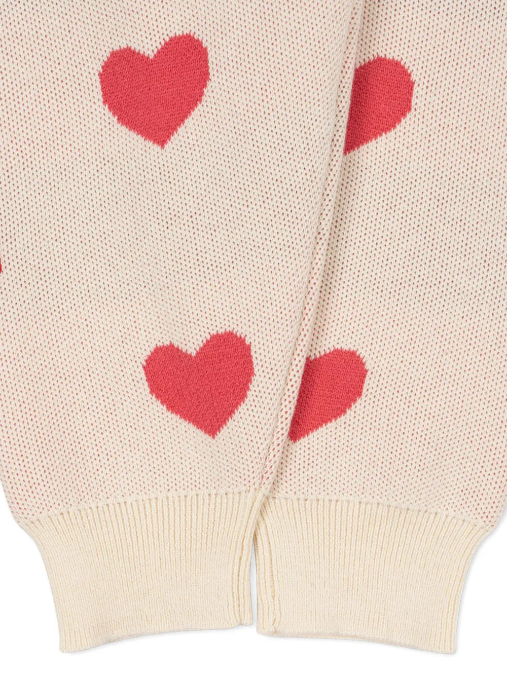 Konges Sløjd Broek met hartpatroon Beige