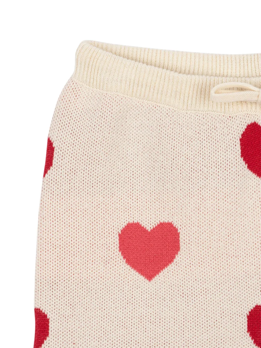 Konges Sløjd Broek met hartpatroon Beige