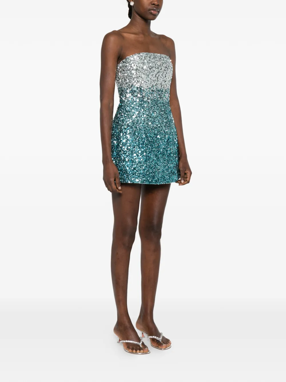  Retrofete Tancy Mini Dress - Blue 