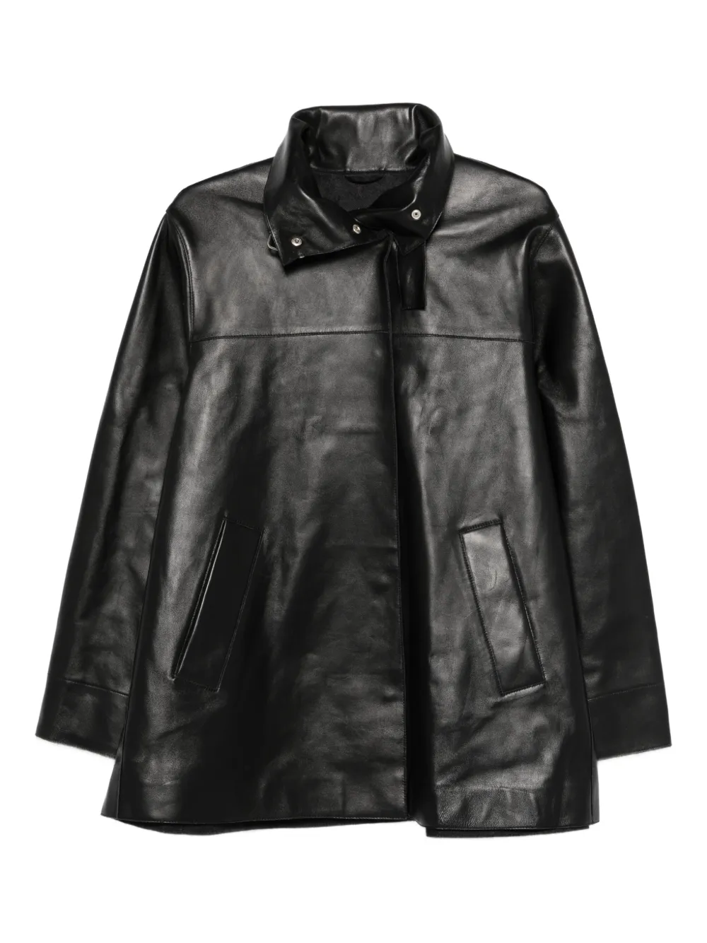 Arma Ashley leather jacket - Nero