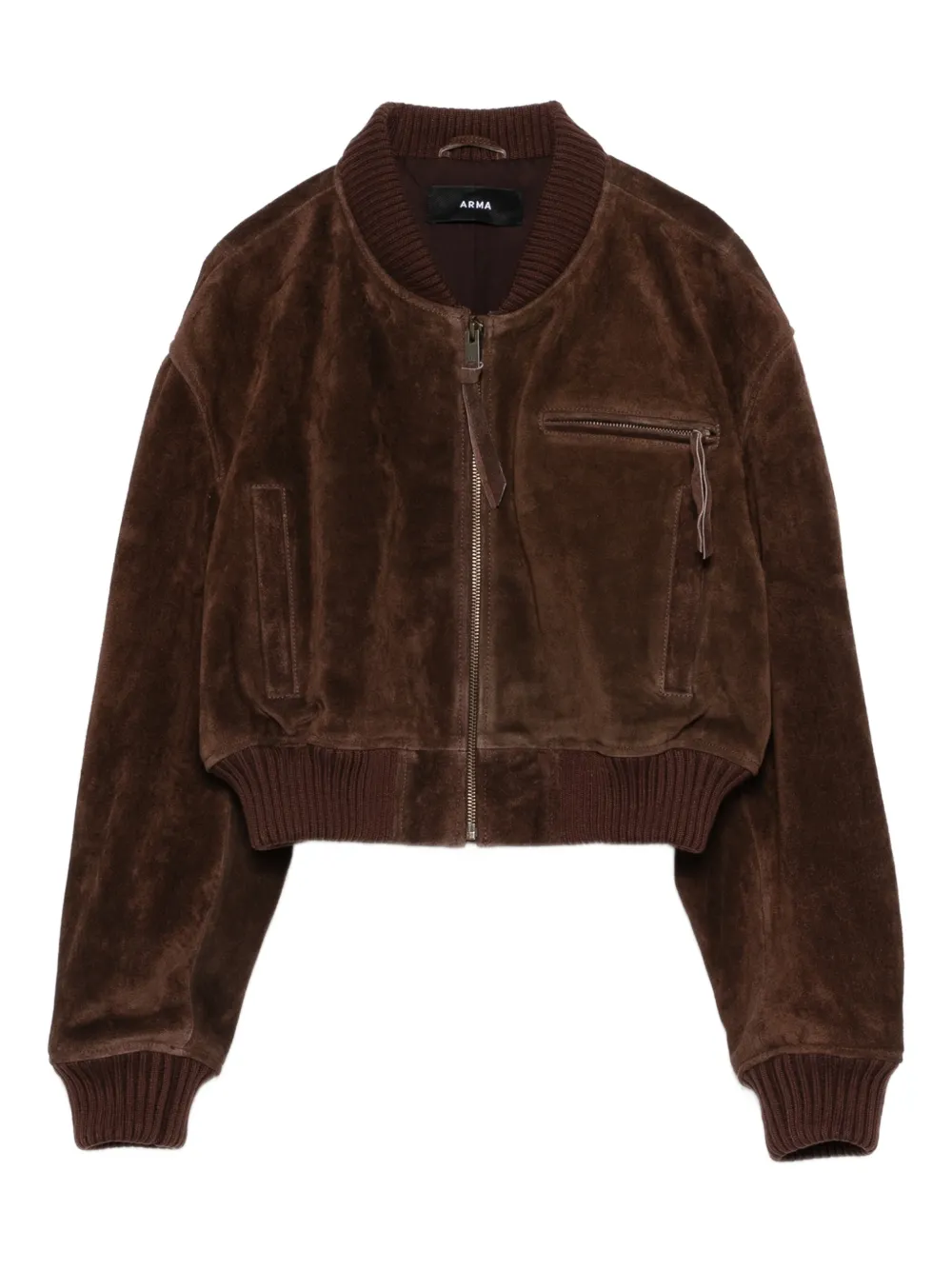 Arma Ekettra zipped pocket jacket - Marrone