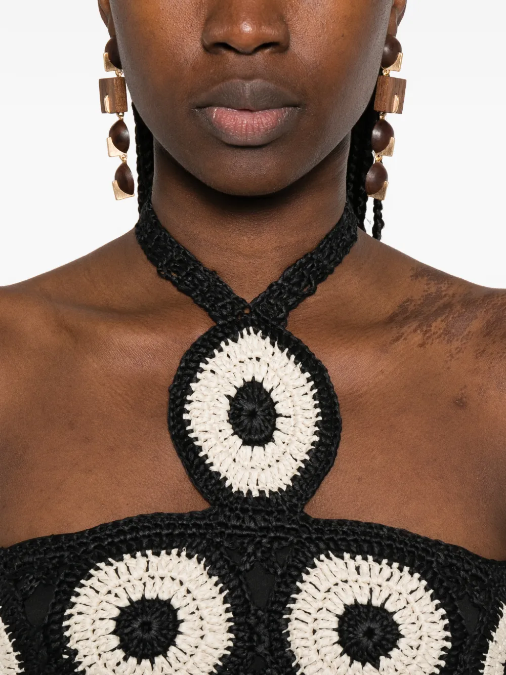 Simon Miller Cropped top Zwart