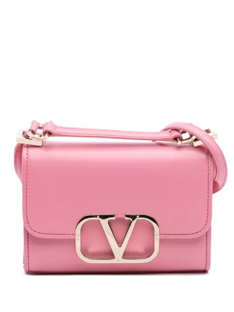 Valentino Garavani Pre-Owned 2018-2025 Small Leather VLogo Type crossbody bag