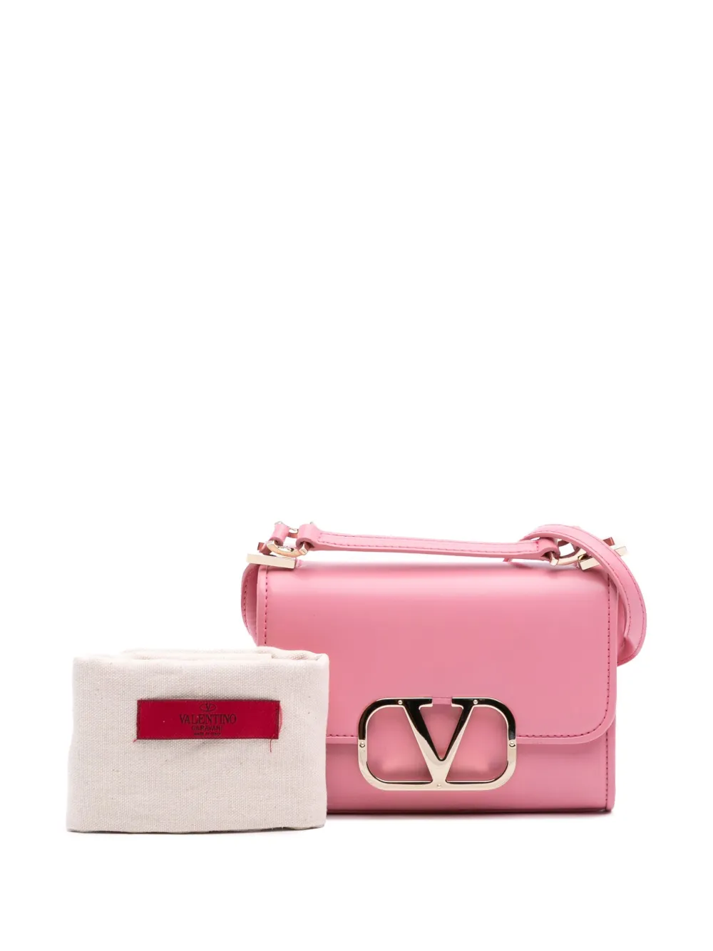 2018-2025 Small Leather Vlogo Type Crossbody Bag