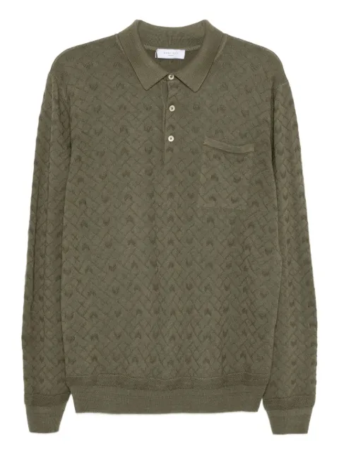 Boglioli wool polo shirt