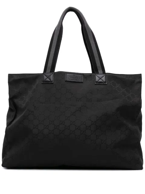 Gucci Pre-Owned 2016-2025 GG Nylon Web tote bag