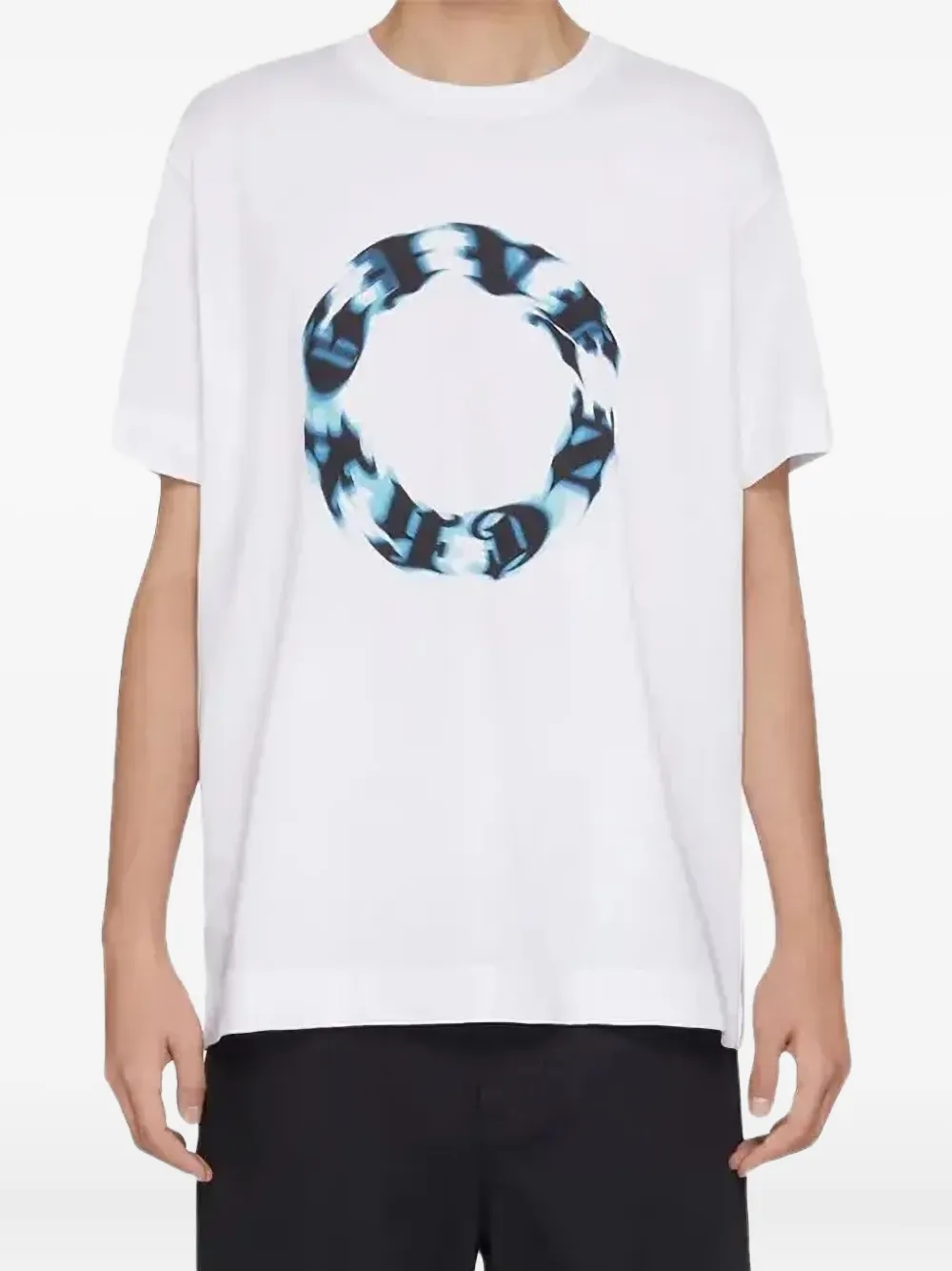 Givenchy Stadium printed White T-shirt - Wit