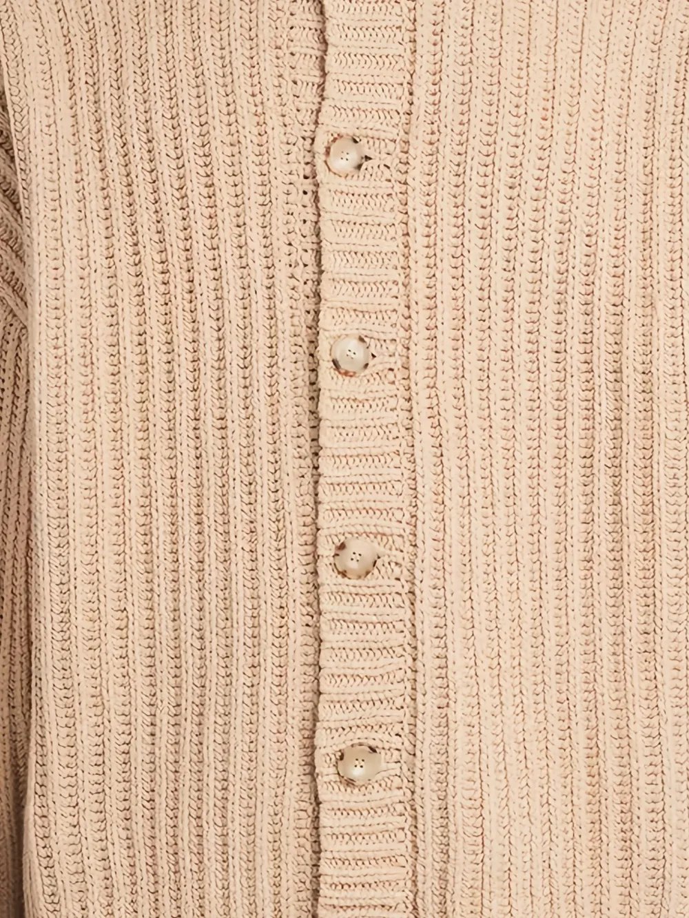 COMMAS Stadium fisherman's-knit "Beige" cardigan | Cardigans | Image 2