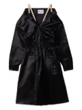 Miu Miu elastic-waist satin dress - Black