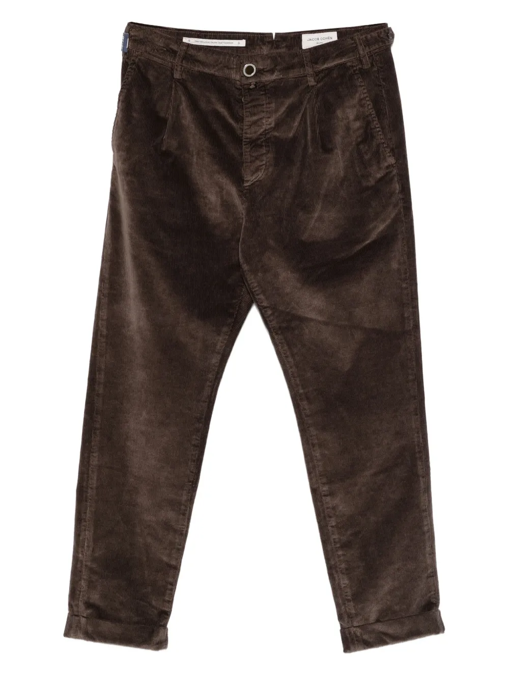 Jacob Cohën Tapered-Hose aus Cord | Braun | Image 1