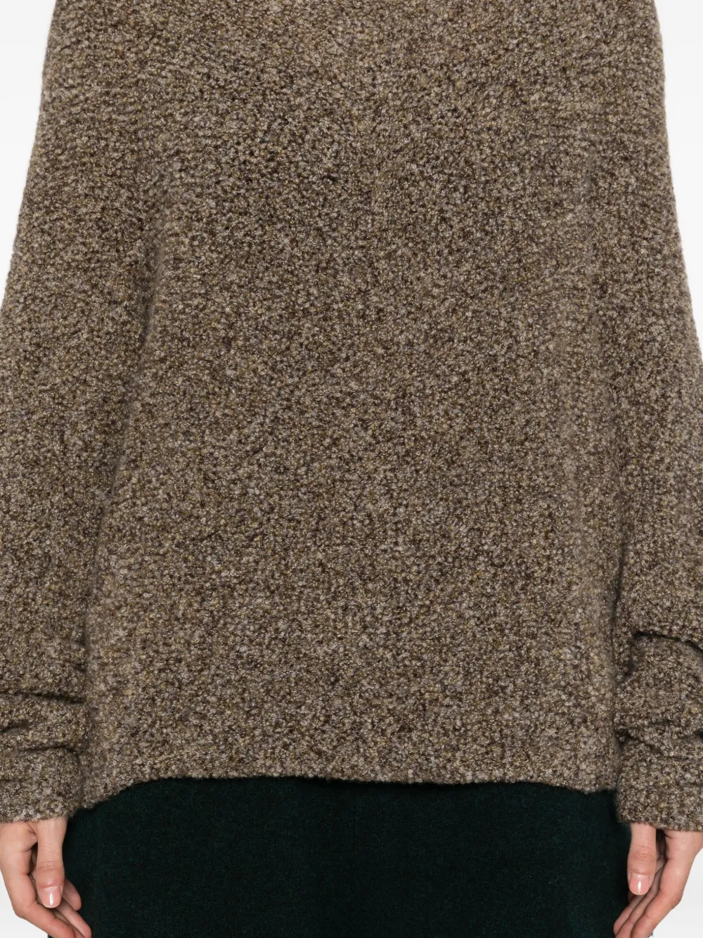 Boboutic Roll-neck Sweater In Green