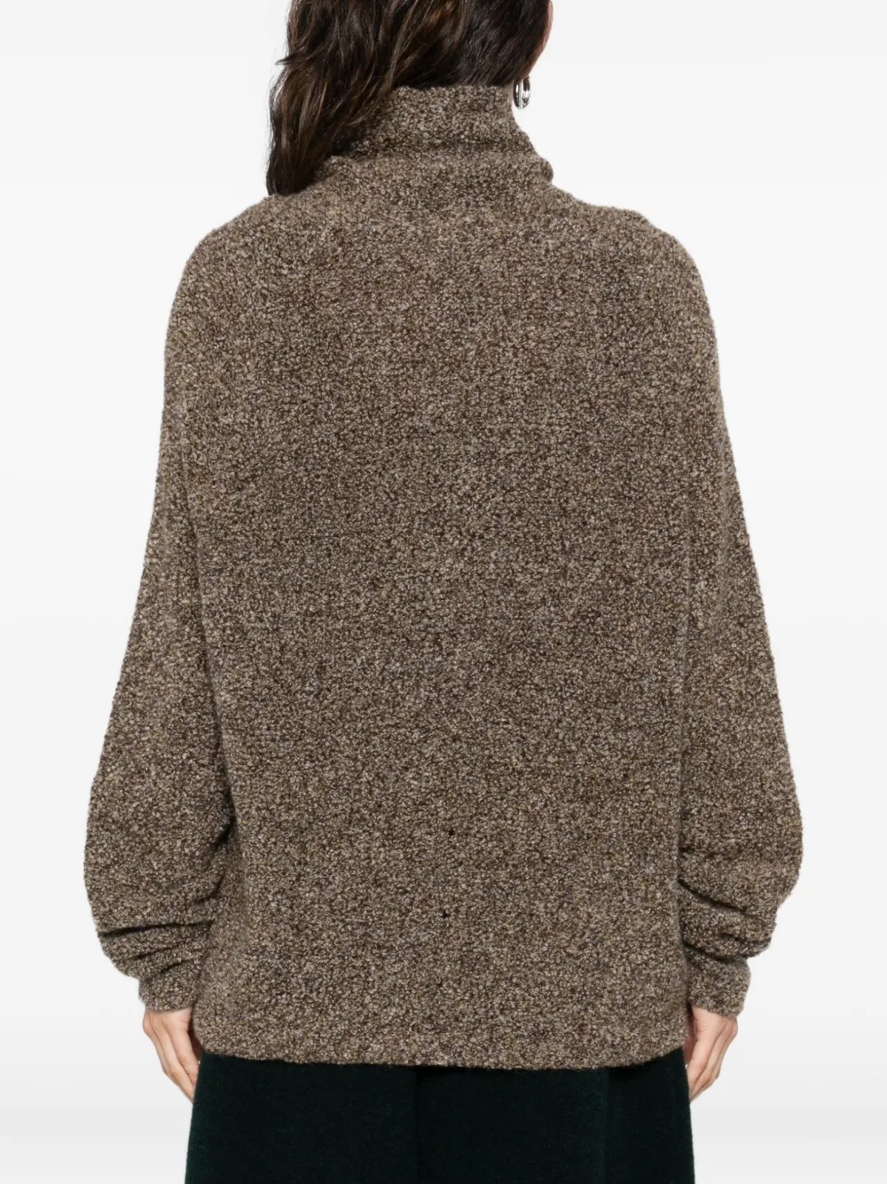 Boboutic Roll-neck Sweater In Green