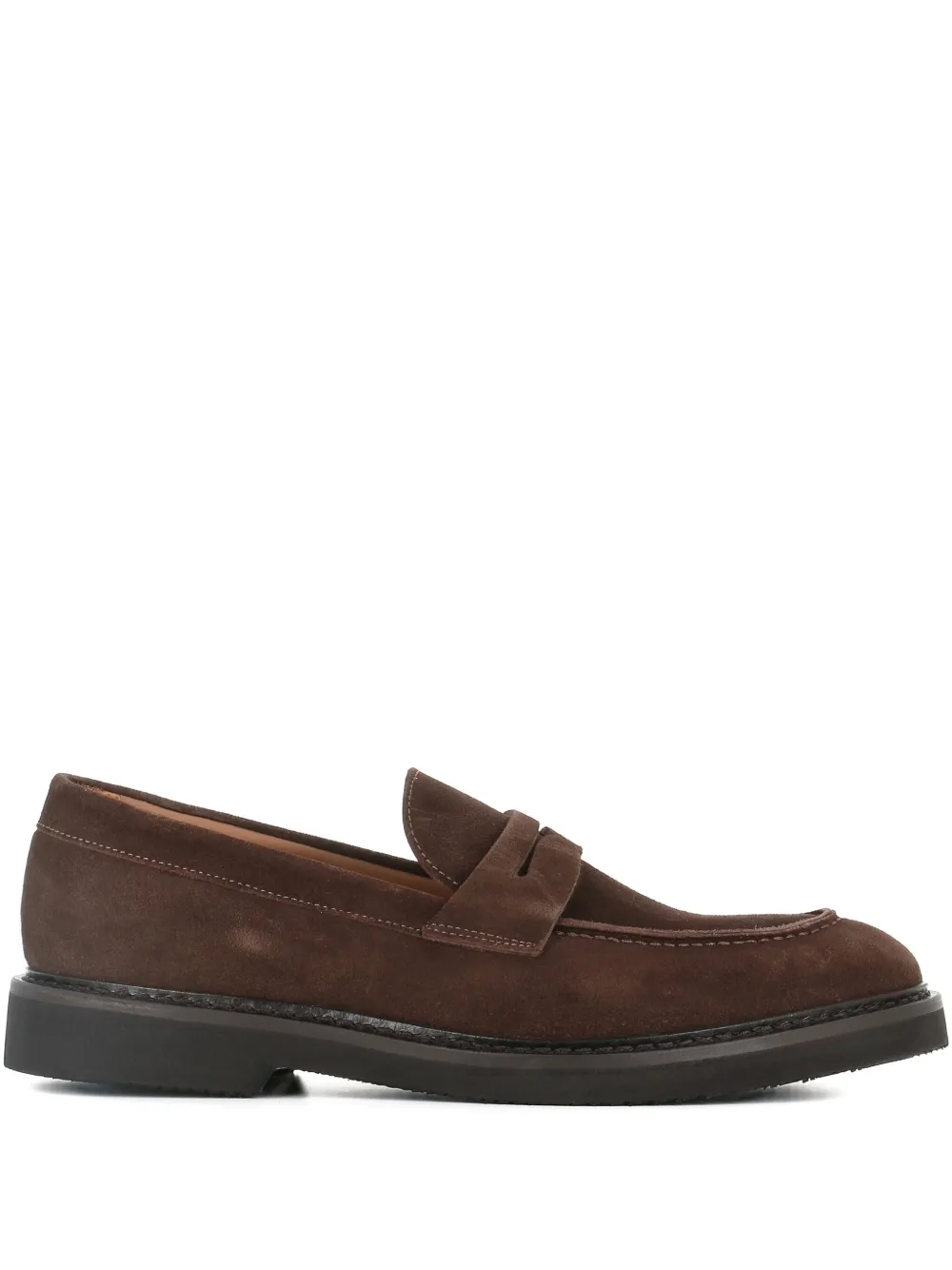 Tassinari Suede Loafers In Brown