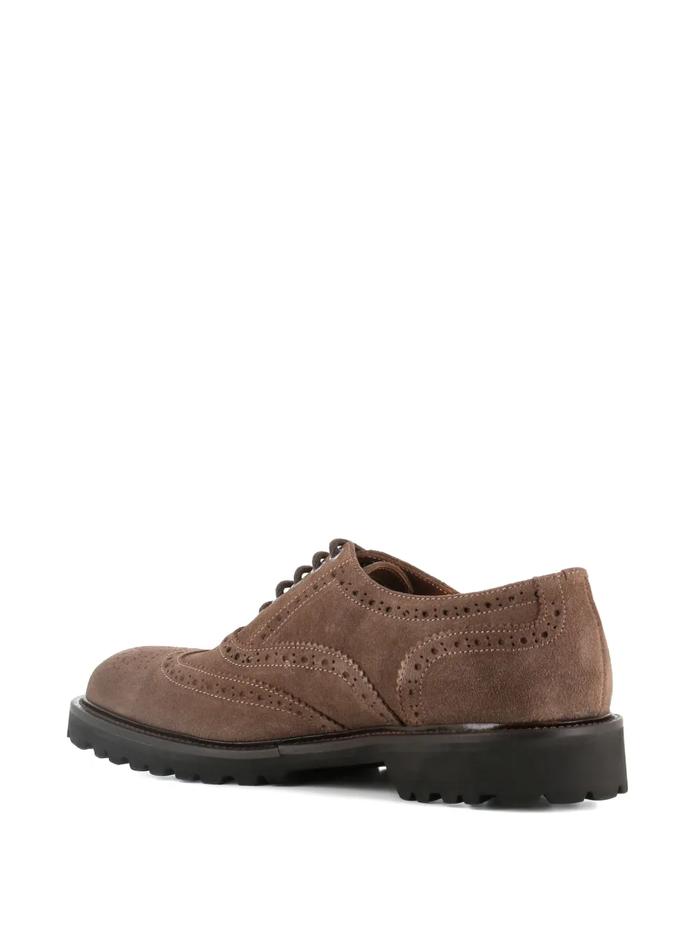Tassinari suede Oxford shoes Brown