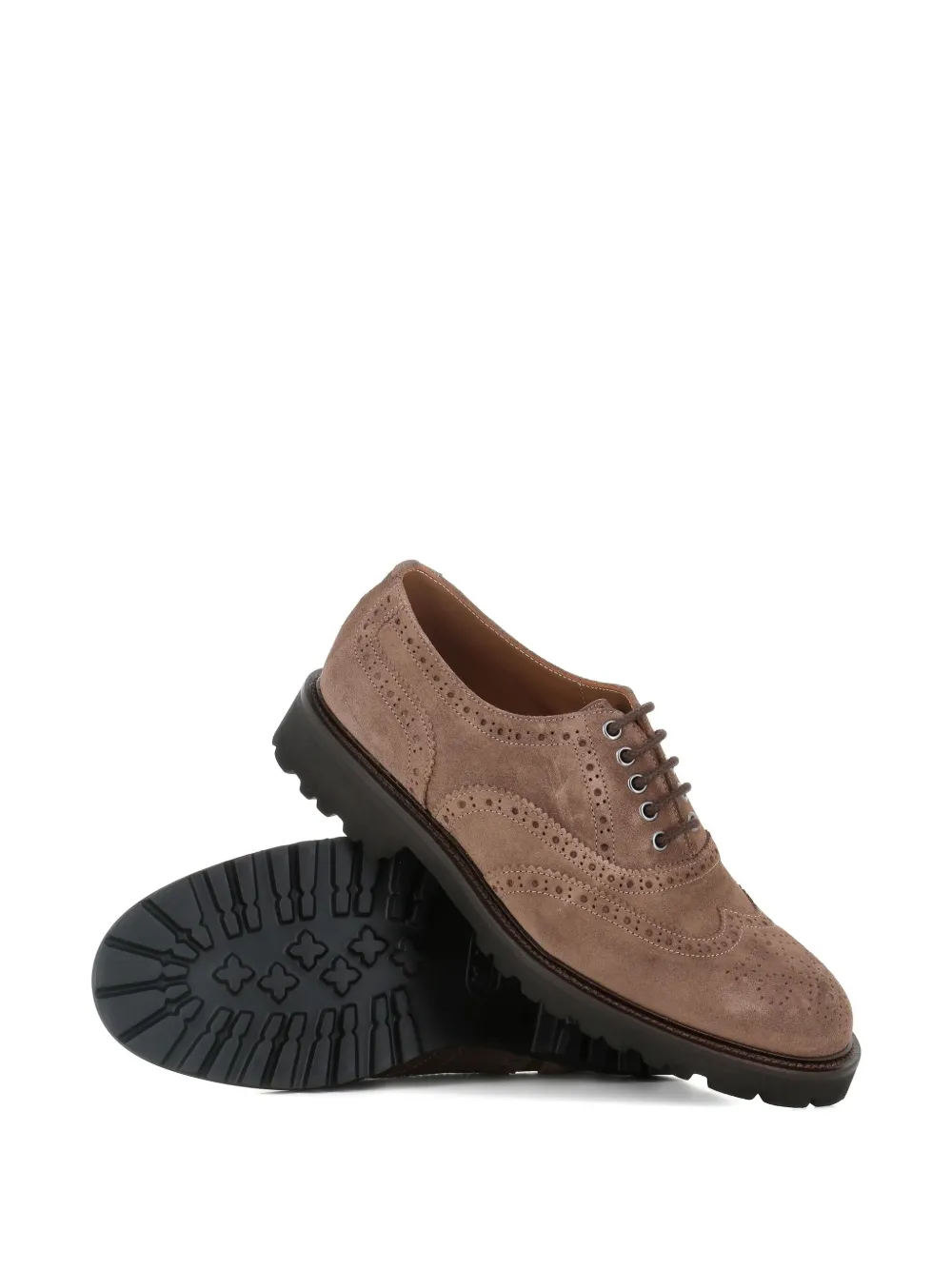 Tassinari suede Oxford shoes Brown
