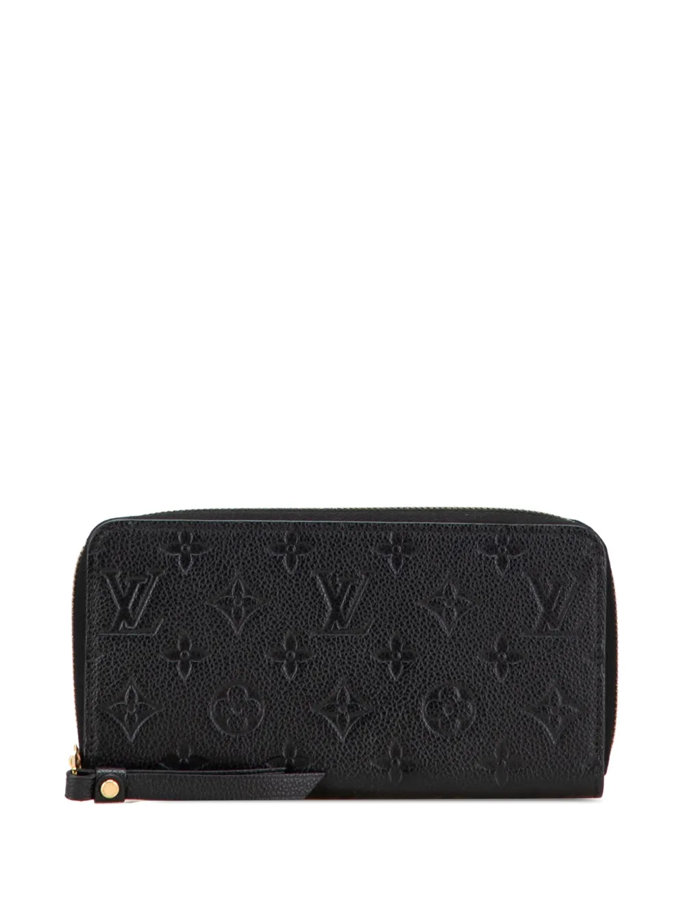 Louis Vuitton Pre-Owned 2018 Monogram Empreinte Zippy Wallet long wallets | Black | Image 1