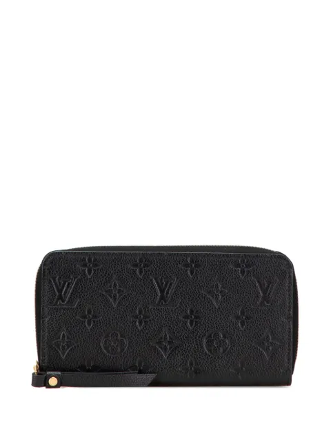 Louis Vuitton Pre-Owned 2018 Monogram Empreinte Zippy Wallet long wallets