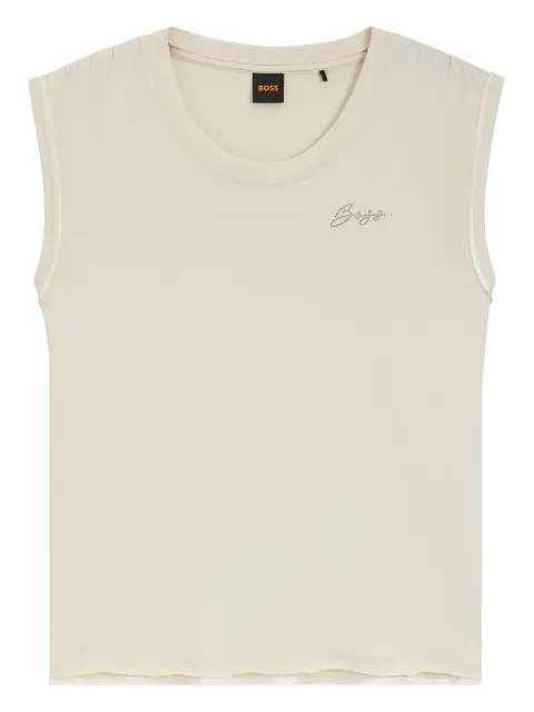 BOSS embellished tank top
